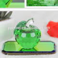 Alta Qualidade Decorativa Crystal Glass Apple para Presentes ZWM046